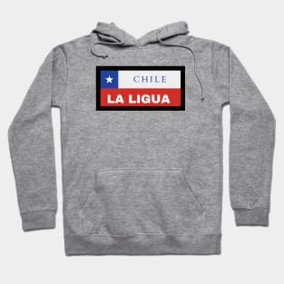 La Ligua City in Chilean Flag Hoodie